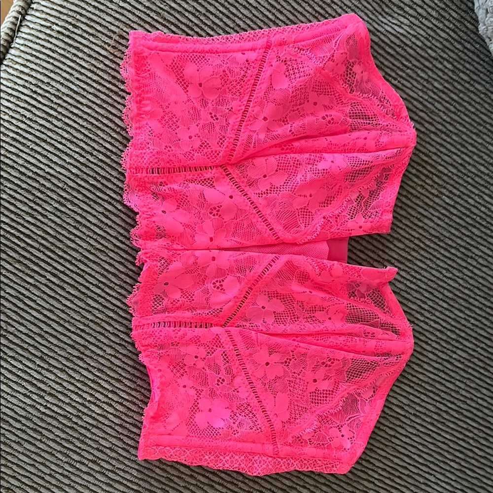 Victoria Secret Lace Women's Intimates in Neon Pink NWT!